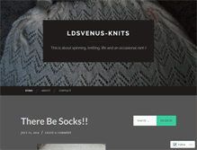 Tablet Screenshot of ldsvenus-knits.com